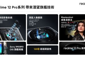 realme 新機 realme 12 Pro曝光　潛望長焦是重點確定於台灣上市