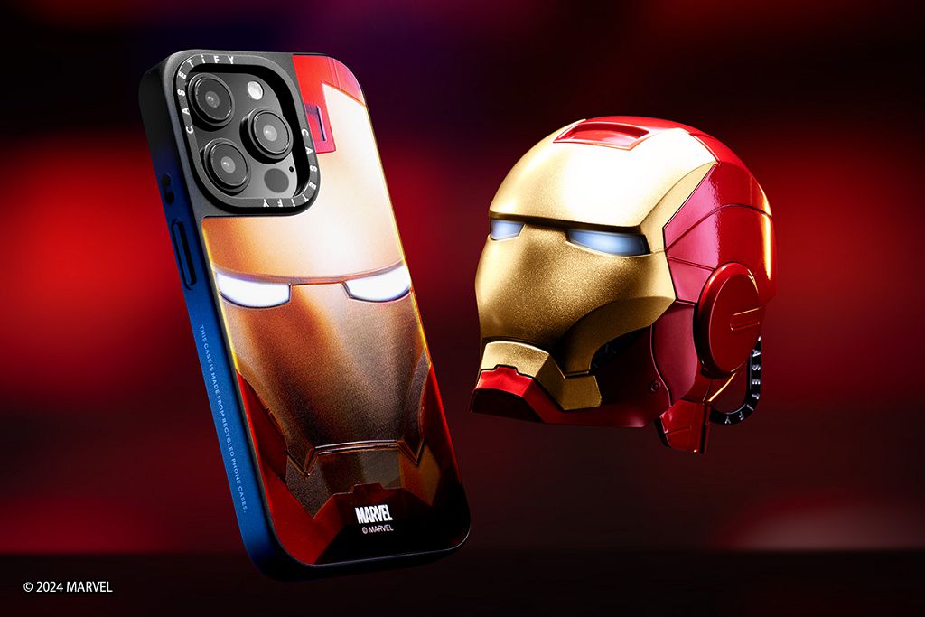 CASETiFY　攜手漫威打造《鋼鐵人》系列配件　鋼鐵人立體頭盔化為 AirPods 保護殼