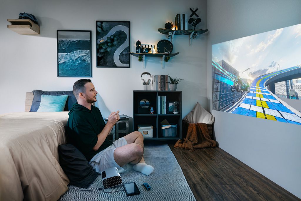 ViewSonic 發表可攜式 RGB 3 色雷射無線投影機 M10