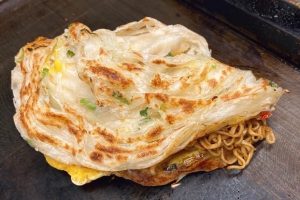外送餅皮還是酥脆的！呷乙餅町蔥抓餅專賣店屢獲五星好評