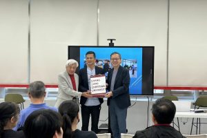 一碗「甜不辣」造就億萬人生 三發集團創辦人鍾俊榮 分享人生歷程勉勵學子