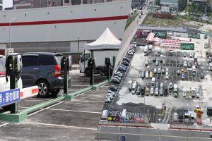 全台最大單場域充電站啟用 盛益攜手三啟共拓創新充電商機