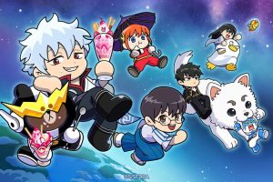 《LINE Rangers 銀河特攻隊》x 動畫《銀魂》合作活動開跑