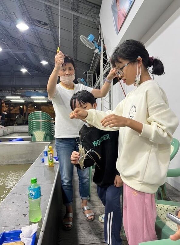 新北釣蝦場推薦|水岸休閒釣蝦場