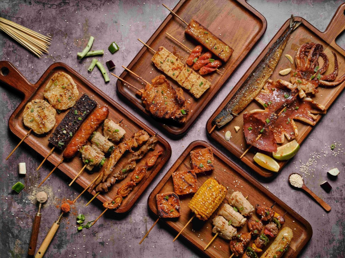 台中串烤店推薦 串燒聚餐好去處 都市考場裡美食休息站