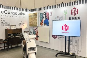 桓鼎跨足綠能 發表物流自行車、三輪同步煞車系統