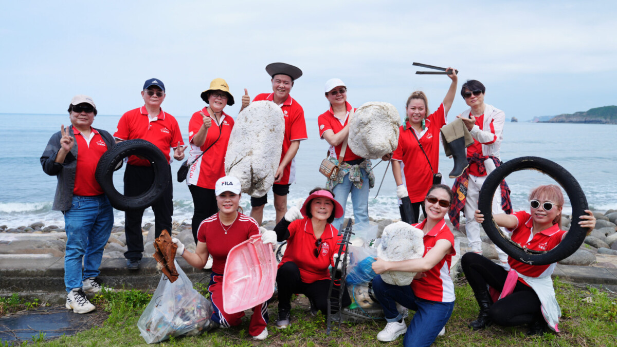 「生麗國際齊心淨力」第二屆淨灘行動凝聚百人力量 實踐環境永續理念