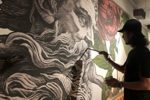 台北牆壁彩繪推薦 獨一無二手繪藝術 讓平凡牆面化身藝術傑作