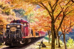 日本自由行｜在京都搭嵐山小火車、看伏見稻荷大社千本鳥居！