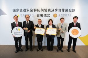 金調聯防 將來銀行攜手調查局簽署資安聯防MOU