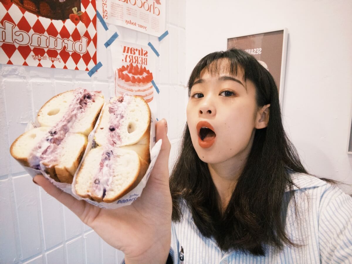 淡水美食｜Double O’s Bagels Cafe｜超人氣貝果專賣店