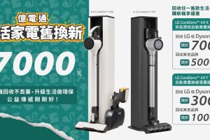 億電通「生活家電舊換新」計畫開跑 邀請全民一同參與循環經濟