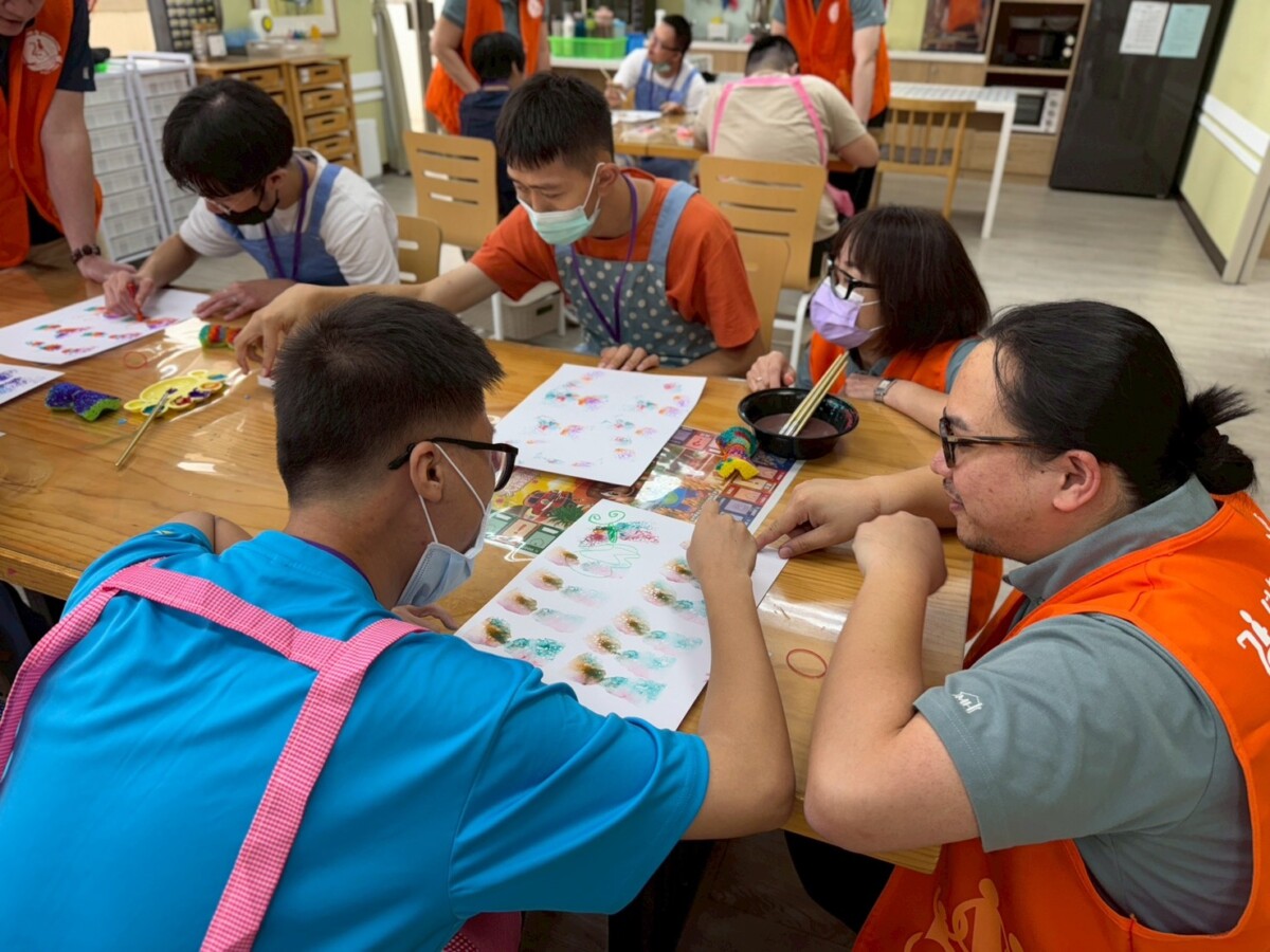 三商美福攜手伊甸基金會 陪伴心智障礙者創作 以行動實踐企業社會責任