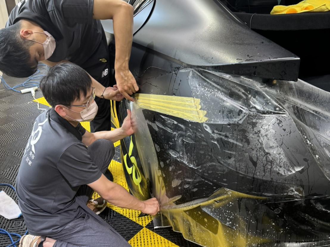 台中汽車包膜頂級TPU防護推薦 中南部第一間米其林授權認證店