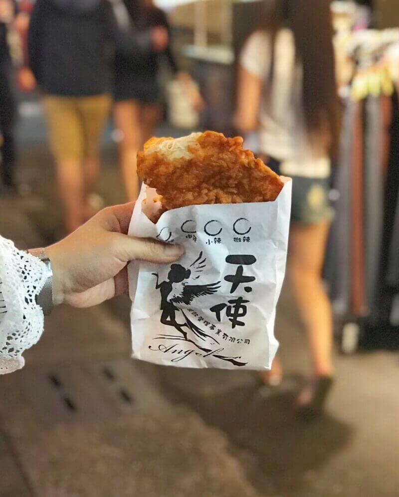 高雄瑞豐夜市必吃|天使雞排-瑞豐店