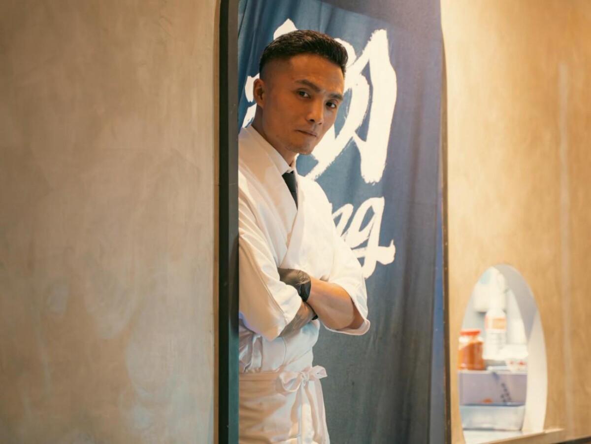 《宗初食堂》創辦人主廚阿宗師，從2坪壽司小店起家到新竹無菜單料理名店，以誠意料理征服饕客（圖/Medick Marketing Ltd.提供）