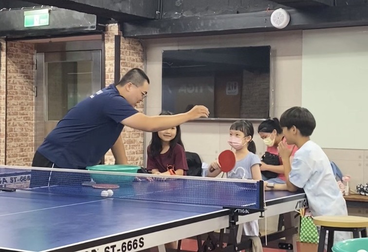 台北中山區桌球教室推薦 松育桌球館專業訓練打造全齡學習環境