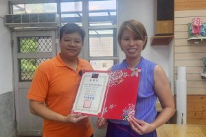 地政士、志工領航人前進苗栗偏鄉，楊允瓏以真實人生勉勵永興國小學童