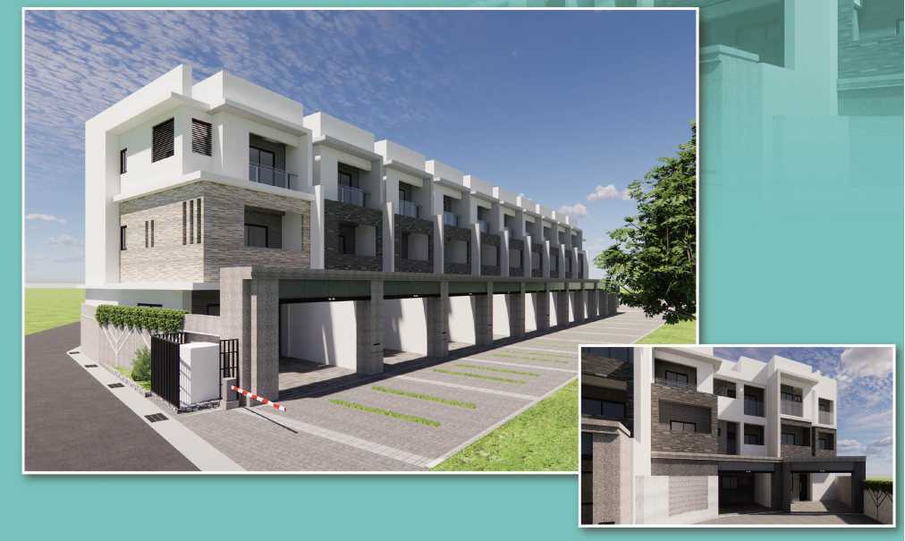 台南建商新建案「麻豆:聚富(2)」共12戶搭配實品屋/外觀建材調整,實現你心中的理想居所(圖/Medick Marketing Ltd.提供)
