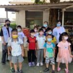 許承睿親赴花蓮馬太鞍溪災區援助重建