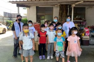 許承睿親赴花蓮馬太鞍溪災區援助重建