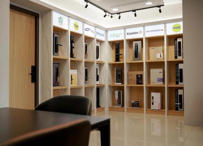 安裝電子鎖怎麼選？新北這家智慧家居門市提供多品牌一次比較（圖/Medick Marketing Ltd.提供）

