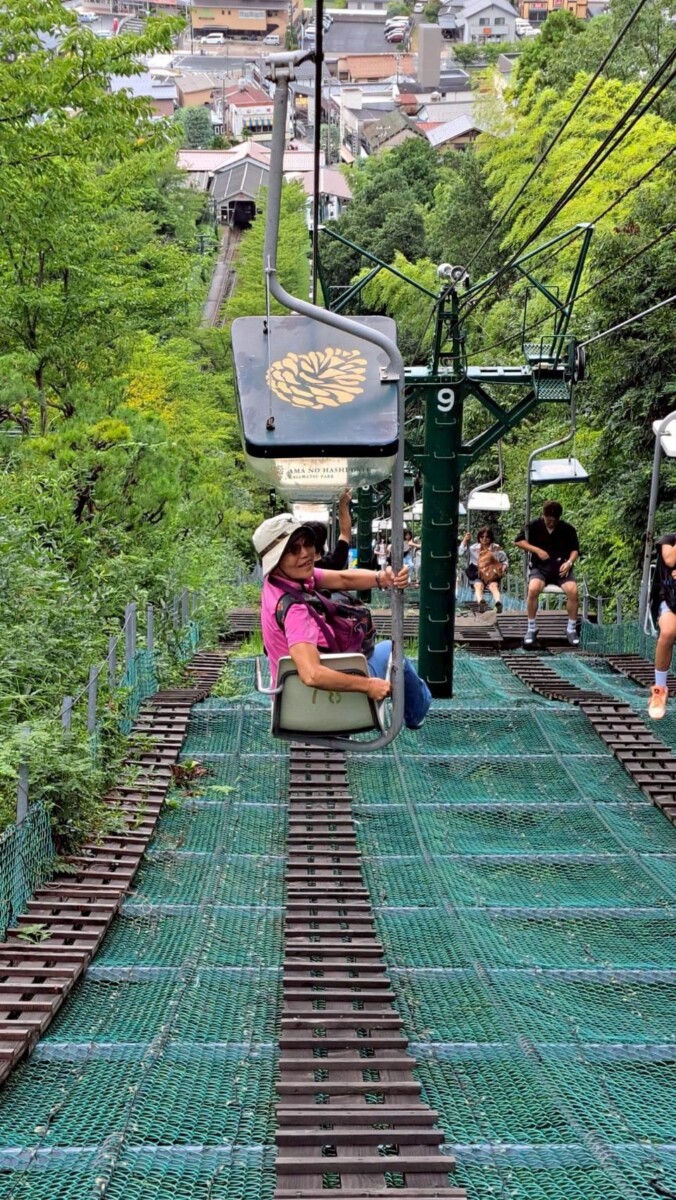 天橋立纜車 眺望日本三景之一的天橋立全景 圖/信用國際旅行社提供