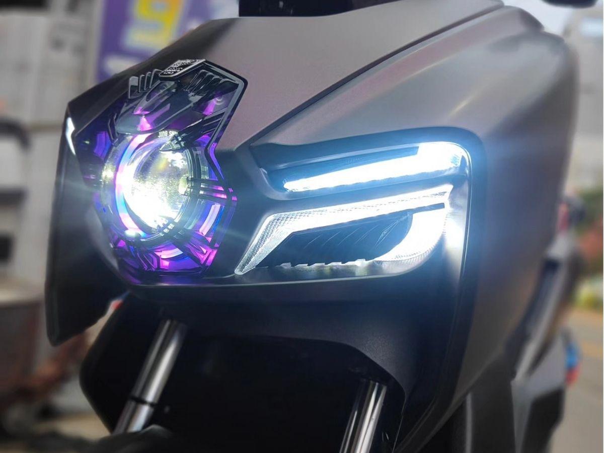 南投機車頭燈改裝,打造客製化亮麗外型(圖/Medick Marketing Ltd.提供)