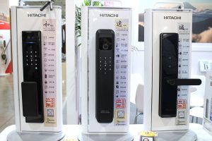 多款日立電子鎖亮相台北國際建材展 快譯通搶先公開全新旗艦「逸系列」