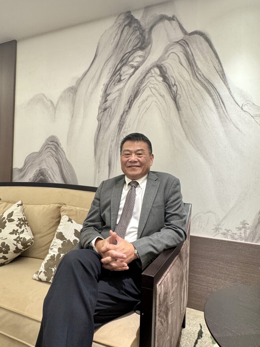 崇友(4506)持續深化新梯銷售、汰舊換新與維修保養三大業務，在手訂單維持高檔，支撐未來三年營運動能，成長動能穩健可期。圖中為游本立總經理。