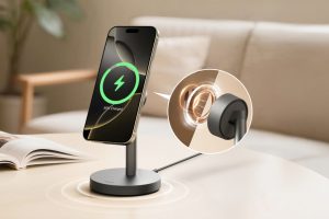 充電功率提升70% AUKEY MC111 MagFusion 1X Qi2.2 25W磁吸無線充電器 12/18啟動預購