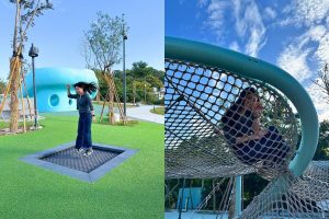 彰化免門票一日遊｜八卦山最新公園＋月影燈季櫻桃小丸子主燈＋戶羽機關車園區一次收