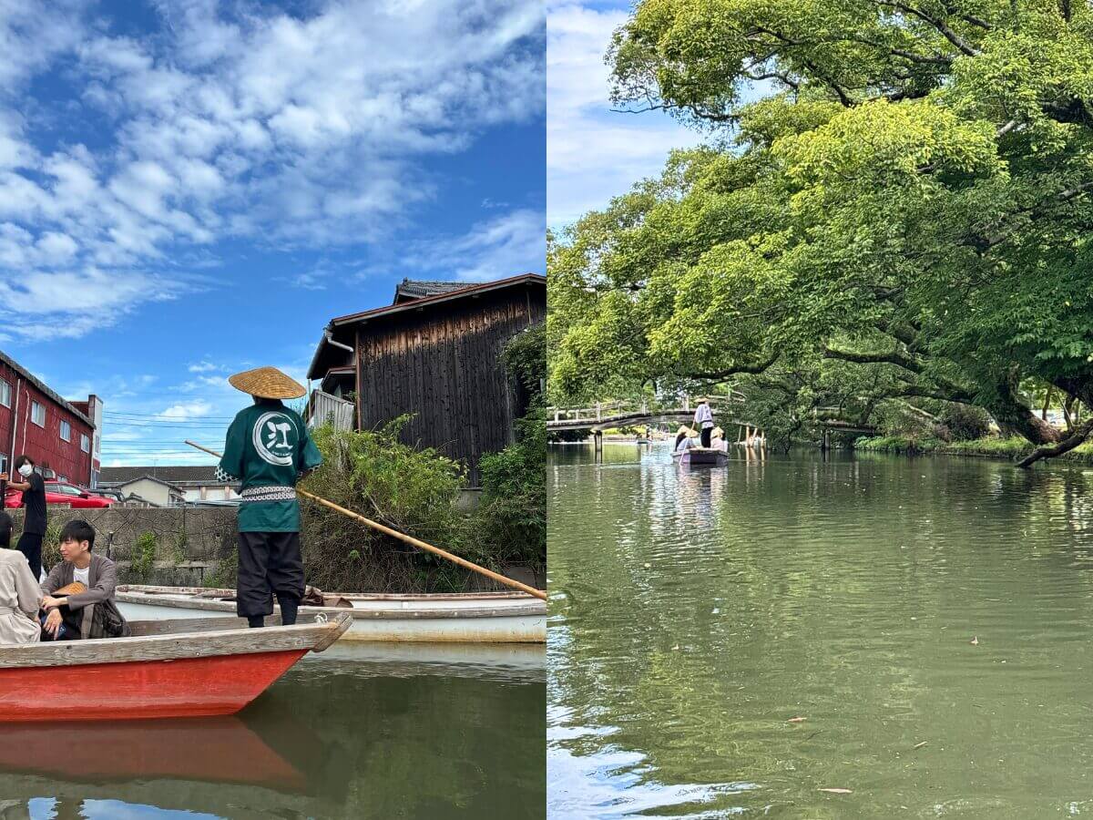 福岡一日遊｜柳川遊船實際體驗！水上遊船、蒸籠鰻魚飯九州最悠閒玩法~