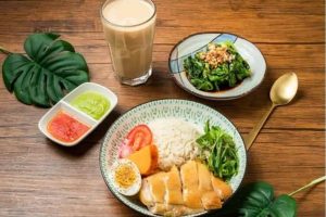 文華道商場必吃海南雞飯 嫩滑雞肉與香米交織逢甲南洋美食