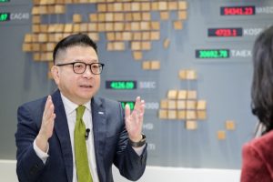 證交所董座林修銘二度登CNBC專訪 聚焦科技智慧島、AI