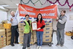 信仰化作營養暖流！盤古藥皇廟攜手企業 送600包營養品至創世五區助弱勢