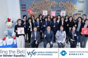 攜手國際推動性別平權 證交所響應「性別平等敲鐘」活動