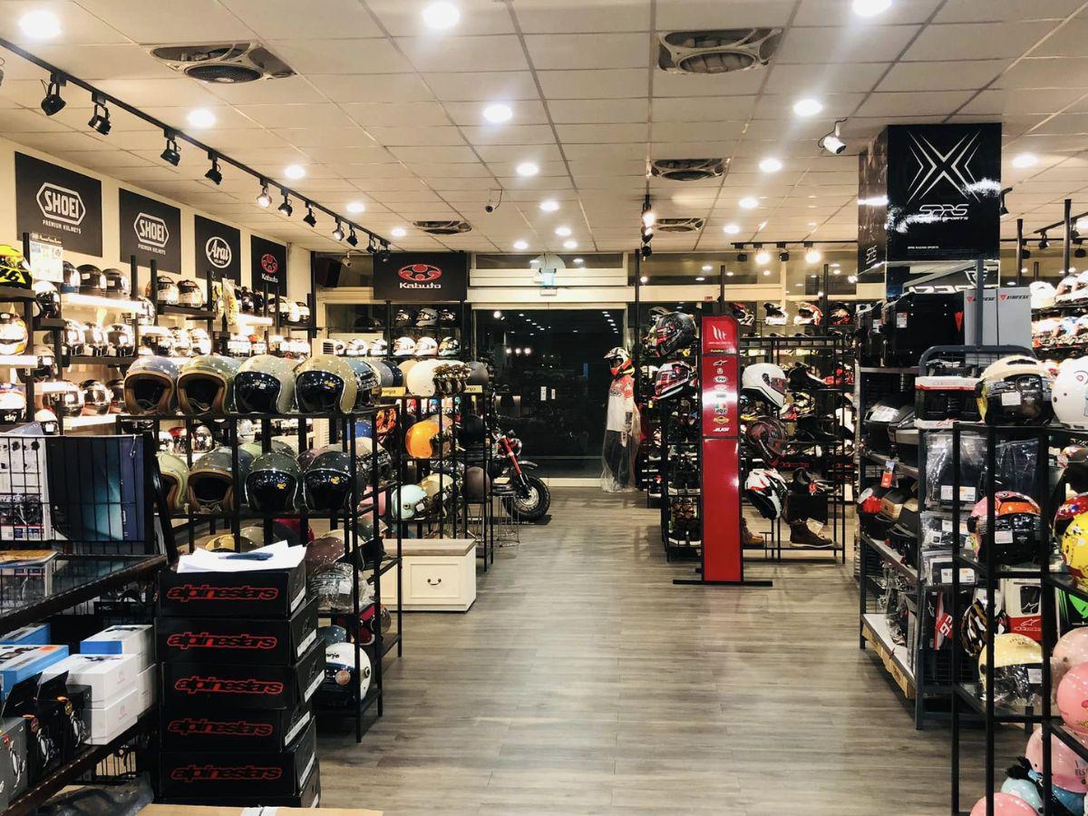 彰化騎士裝備選購指南 26年老店轉型 百坪空間打造專屬防護