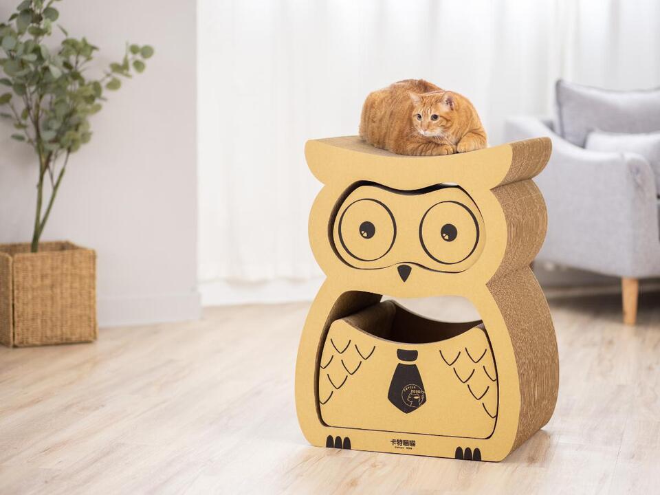 貓抓板專賣品牌，多款造型貓抓板，兼具功能與美感（圖/Medick Marketing Ltd.提供）