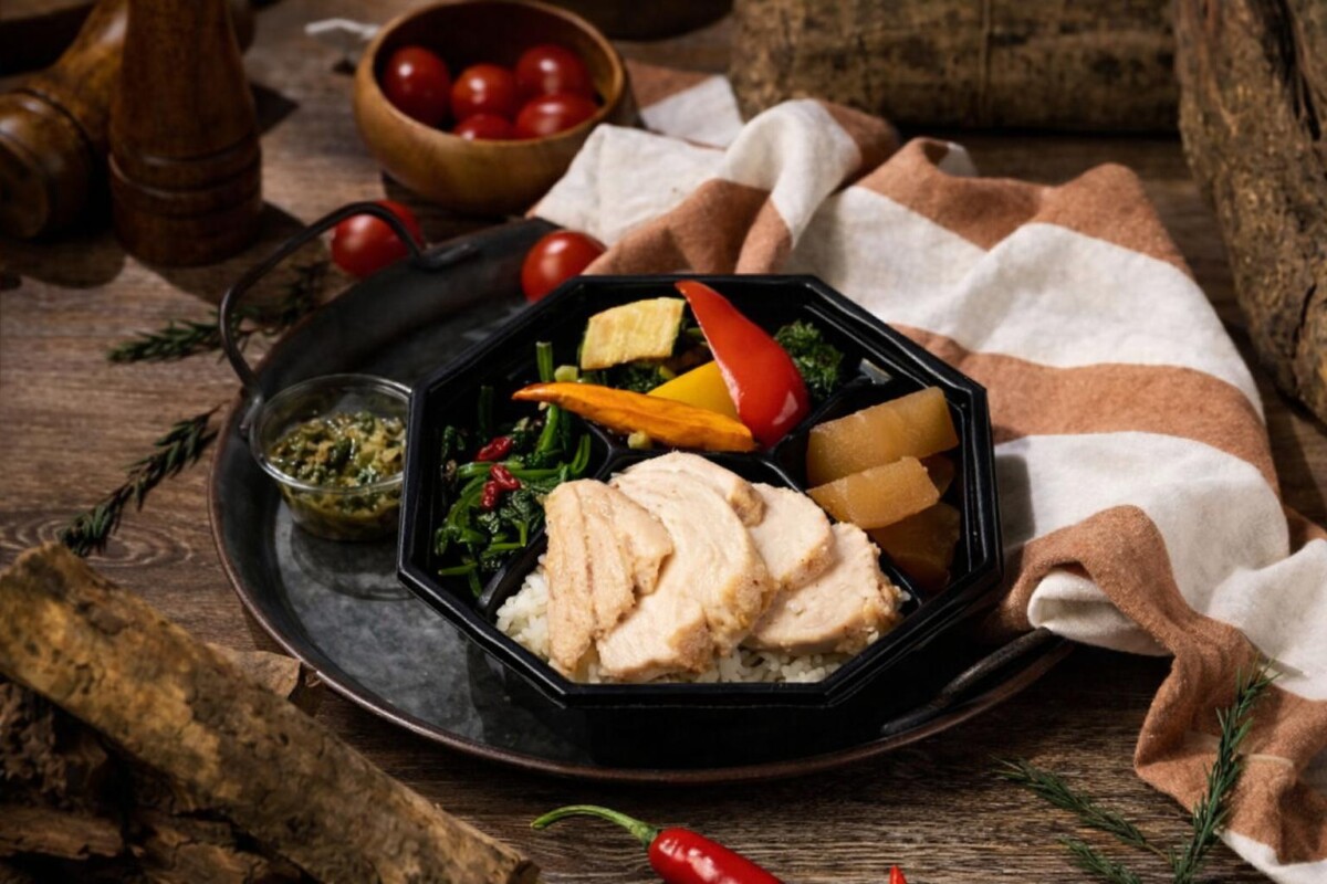 高雄三民區健康餐盒推薦 龍眼木直火柴燒 打造香氣撲鼻雞胸便當