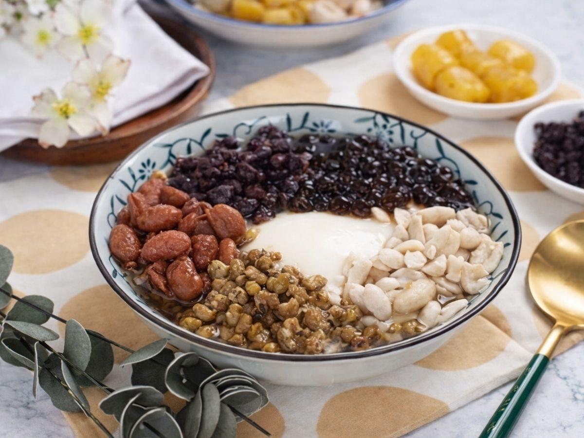 溪湖豆花推薦！使用加拿大非基改黃豆製成的綿密豆花，搭配台糖二砂熬煮的清爽糖水，深受在地人喜愛（圖/Medick Marketing Ltd.提供）