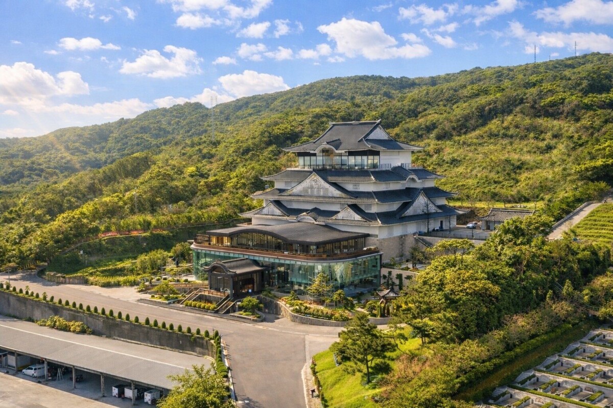 由金華山長青孝園打造的「真如淨苑藏寶塔」正式宣告落成。(圖/金華山提供,下同)