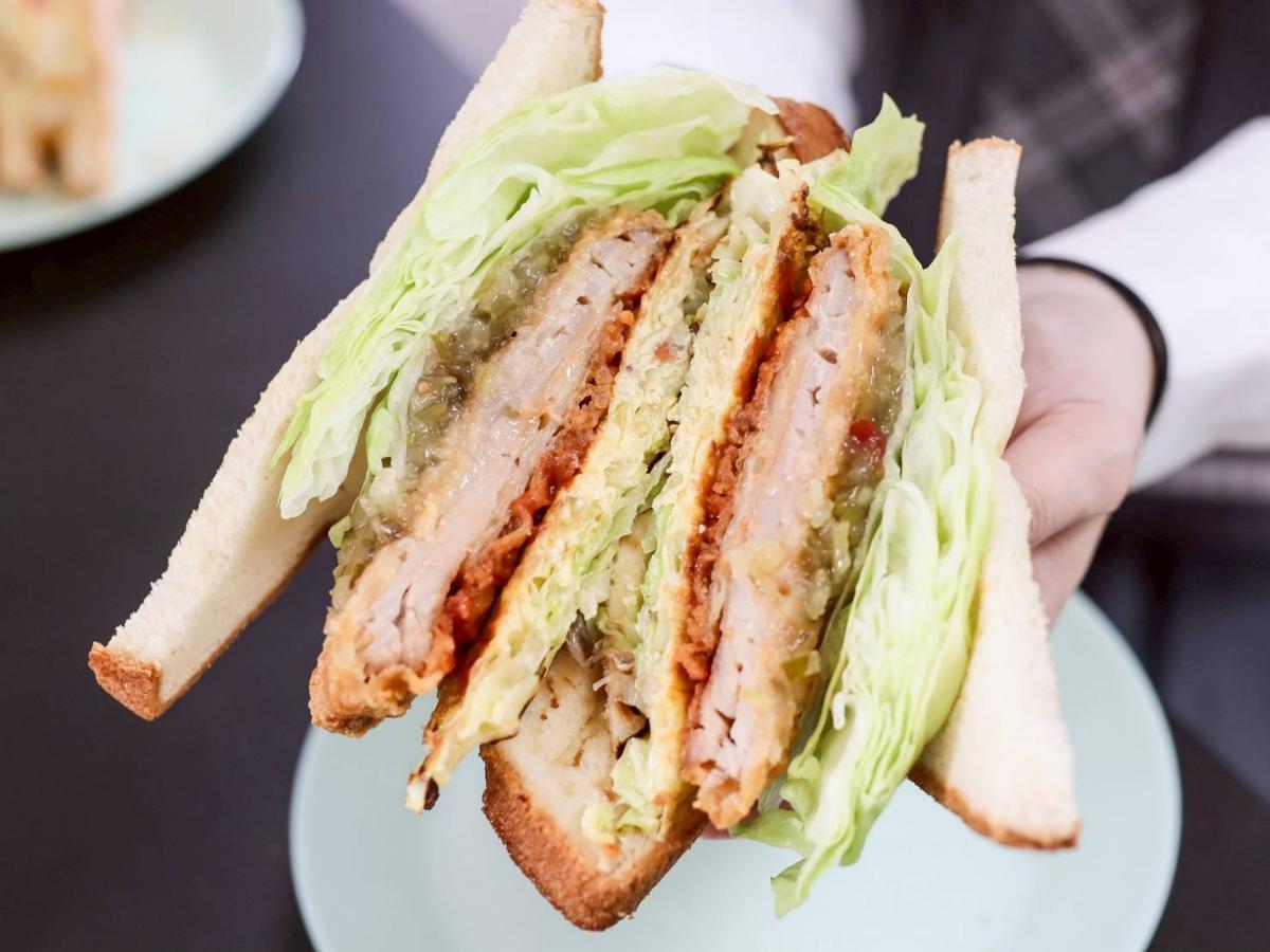 竹北三民路早午晚餐推薦 慢火熱煎鐵板奶油吐司 外帶團購都方便