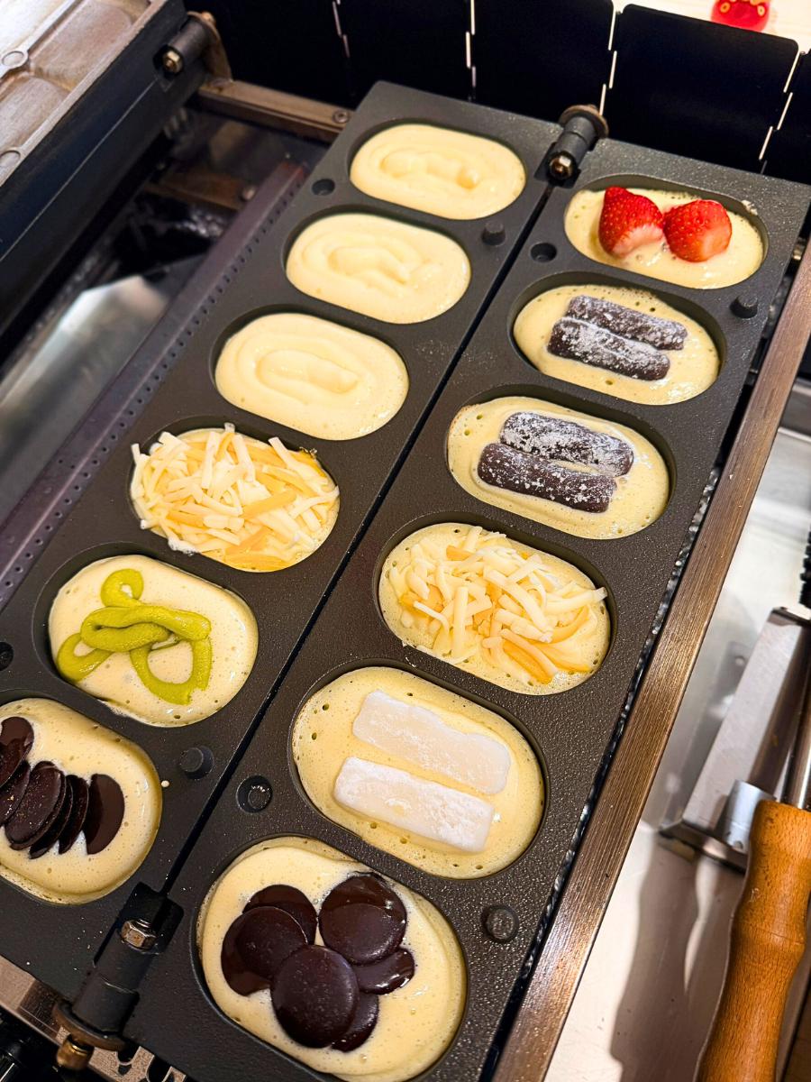 中壢雞蛋糕品牌 現做蓬鬆蛋糕體與手工餡 深受學生族群喜愛