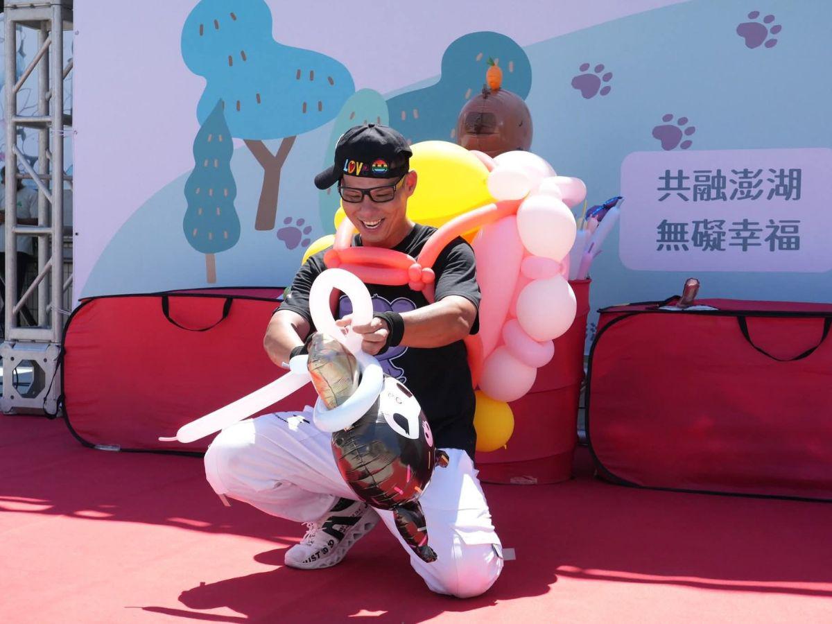 澎湖創意氣球表演透過大型氣球與造型變化，為活動增添互動感與記憶點（圖/Medick Marketing Ltd.提供）