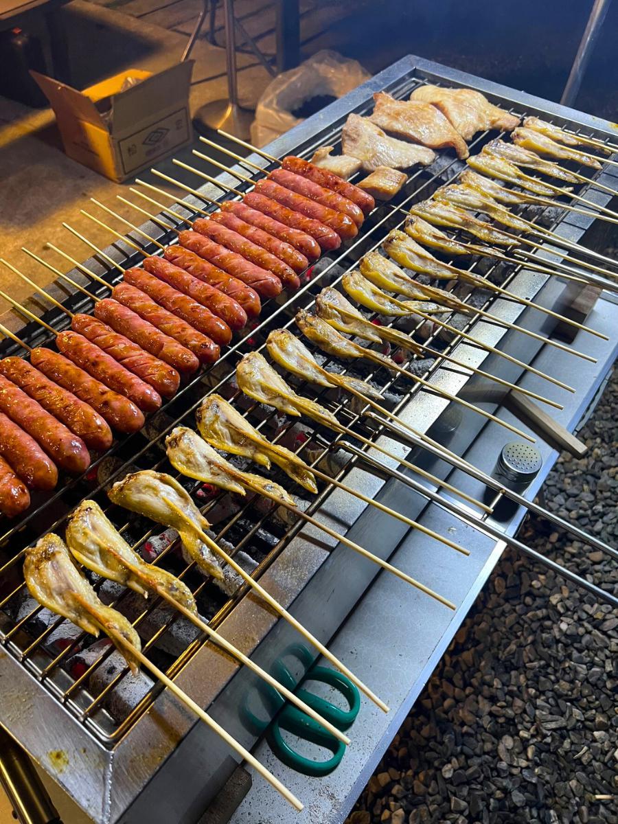 宜蘭外燴烤肉 當日漁港直送活體海鮮 主廚現場直烤極致鮮味