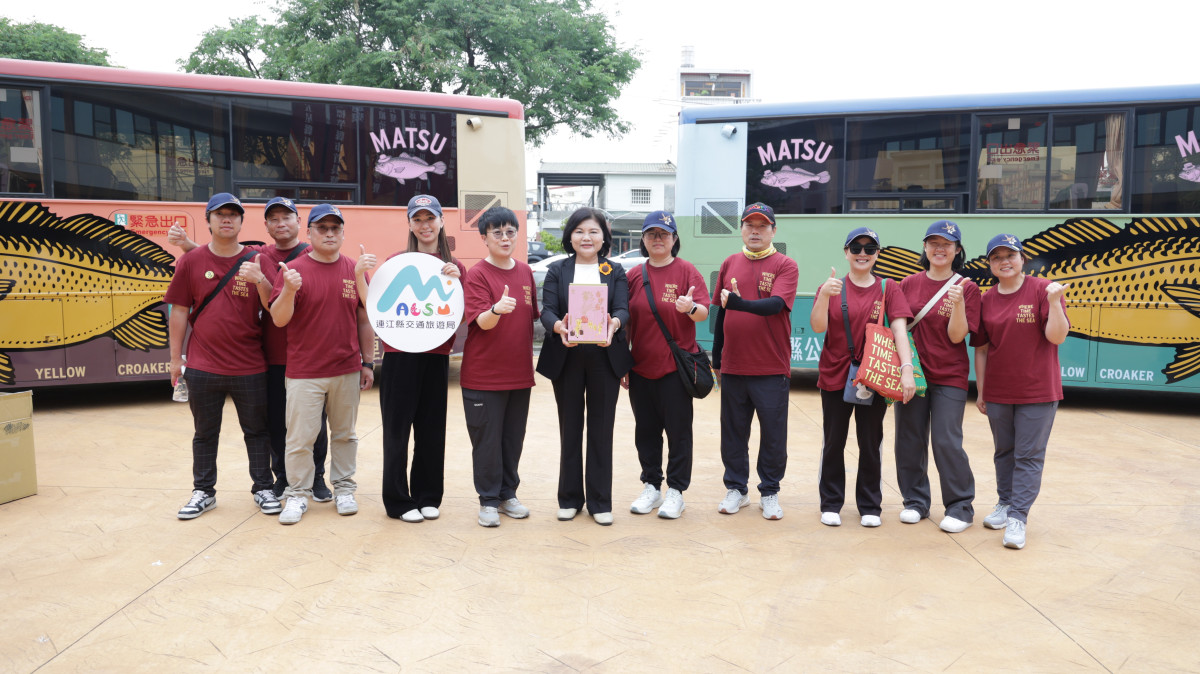 馬祖黃魚公車「摸魚」到雲林！攜特色伴手禮拜會縣府相約跨海齊聚昇天祭