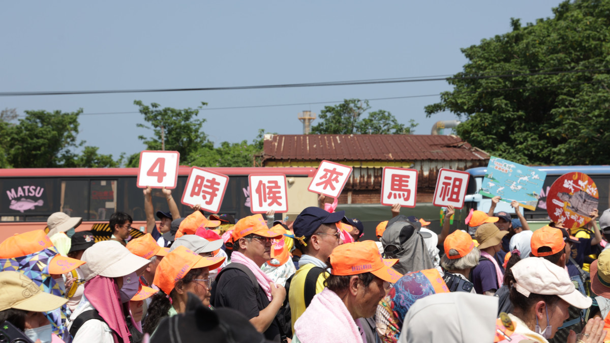 應援活動讓信眾廣泛討論。圖/連江縣政府提供