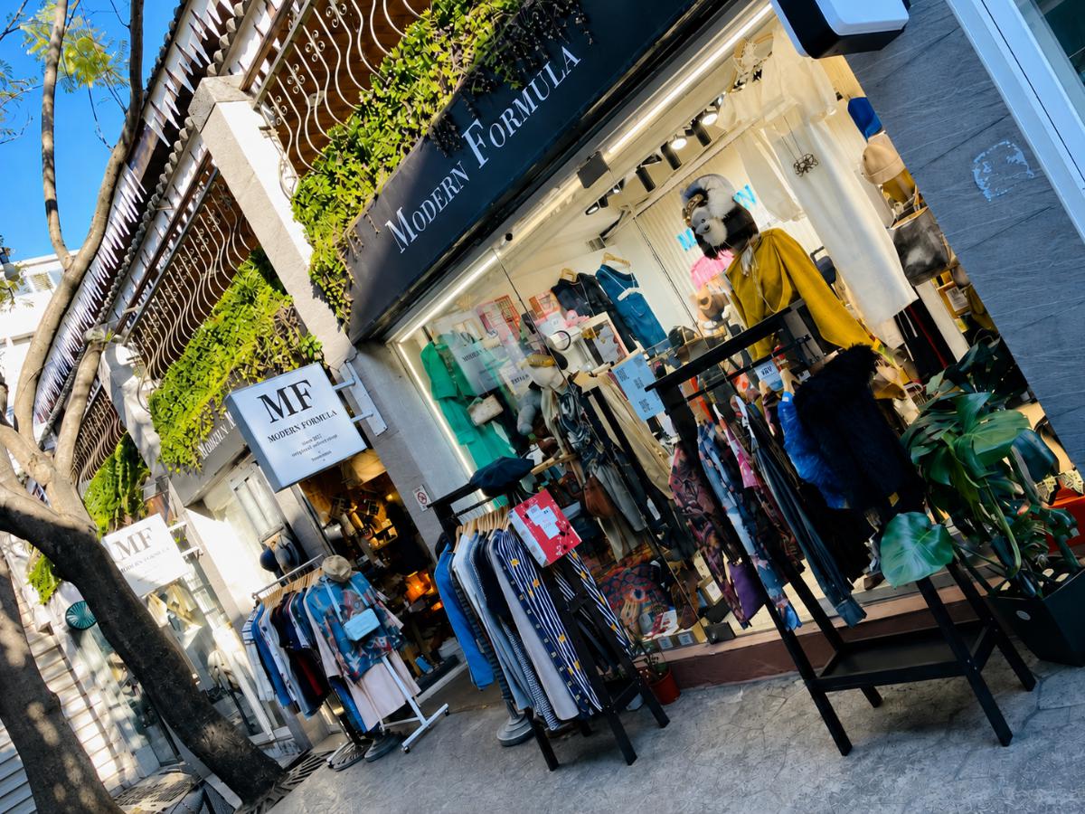 台中一中街商圈服飾店,提供男裝、女裝、鞋包、飾品與配件等完整造型選擇(圖/Medick Marketing Ltd.提供)