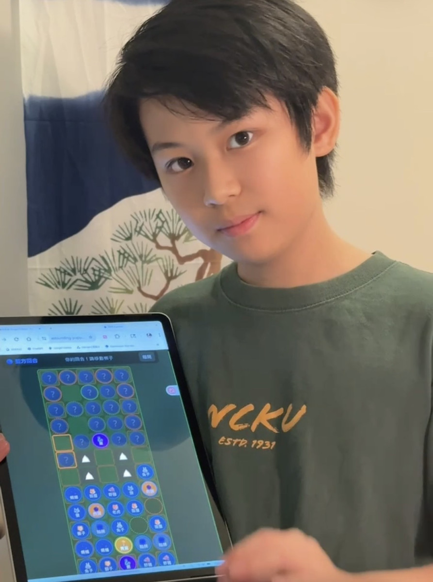 媽媽不准玩平板 11歲少年反手用AI做出一款遊戲